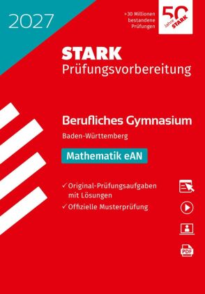STARK Mathematik eAN - Abitur Berufliches Gymnasium 2027 BW - Prüfungsvorbereitung, m. 1 Buch, m. 1