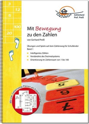 Mit Bewegung zu den Zahlen. Bd.1