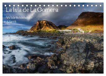 La Isla de La Gomera - Wilde Schönheit im Atlantik (Tischkalender 2024 DIN A5 quer), CALVENDO Monats
