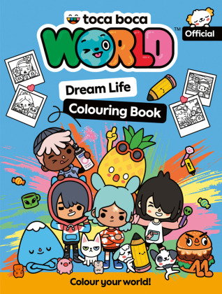 Toca Boca Dream Life Colouring Book