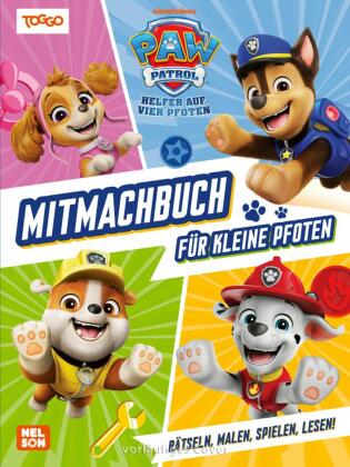 PAW Patrol Kindergartenheft: Mitmachbuch für kleine Pfoten