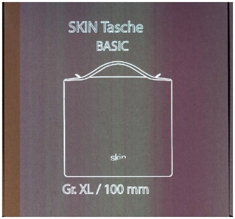 HabersackSKIN Tasche BASIC Gr. XL in Dunkel-Grau mit Tragegurt & Buchstütze
