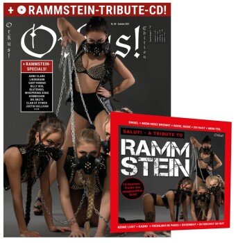 Orkus Edition mit RAMMSTEIN-Tribute-CD: 12 Tracks: Engel, Mein Herz brennt, Du hast, Mein Teil, Du r