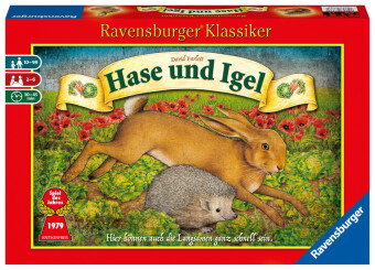 Ravensburger 26028 - Hase und Igel - Kinderspiel ab 10 Jahren, Strategiespiel für 2-6 Spieler, Raven