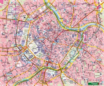 Freytag & Berndt Stadtplan Wien, 1:6.250, Poster