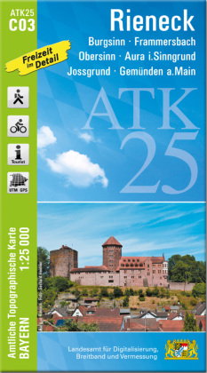 ATK25-C03 Rieneck (Amtliche Topographische Karte 1:25000)