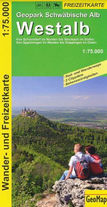 Westalb Geopark Schwäbische Alb Rad- und Freizeitkarte