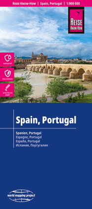 Reise Know-How Landkarte Spanien, Portugal | Spain, Portugal (1:900.000)
