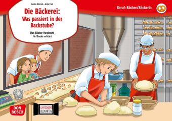Die Bäckerei: Was passiert in der Backstube? Kamishibai Bildkartenset, m. 1 Beilage