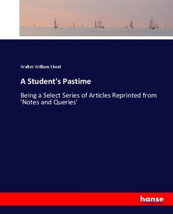 A Student's Pastime