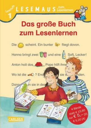 LESEMAUS zum Lesenlernen Sammelbände: Das große Buch zum Lesenlernen