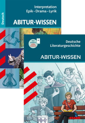 STARK Deutsch Vorteilspaket - Abitur-Wissen - Literaturgeschichte/Interpretationen Epik, Drama, Lyri
