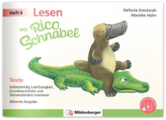 Lesen mit Rico Schnabel, Heft 6: Texte - silbierte Ausgabe