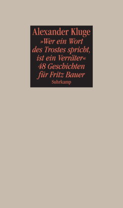 »Wer ein Wort des Trostes spricht, ist ein Verräter«