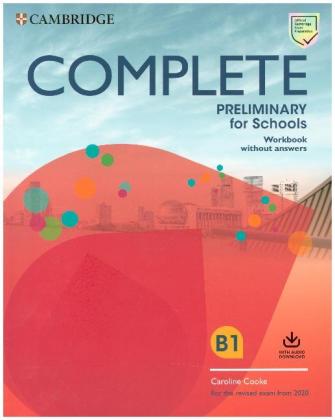 Complete Preliminary for Schools - Workbook without answers with Audio Download