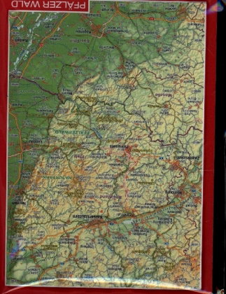 Pfälzer Wald, Reliefpostkarte