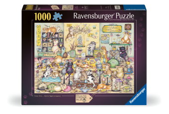 Erwachsenenpuzzle 1000 Teile - Crazy Cats