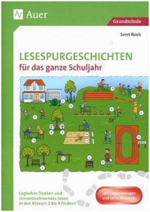 Lesespurgeschichten für das ganze Schuljahr
