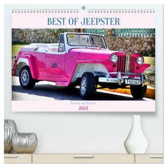 BEST OF JEEPSTER - Rarität auf Rädern (hochwertiger Premium Wandkalender 2024 DIN A2 quer), Kunstdru