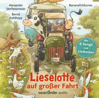 Lieselotte auf großer Fahrt, 1 Audio-CD