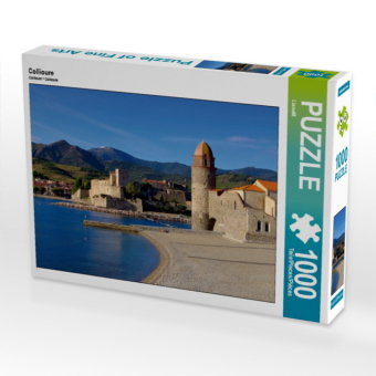CALVENDO Puzzle Collioure 1000 Teile Puzzle quer | 1000 Teile Lege-Größe 64 × 48 cm Foto-Puzzle für