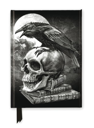 Premium Notizbuch DIN A5: Alchemie, Edgar Ellen Poe's Rabe