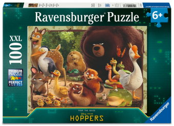 Kinderpuzzle 100 XXL Teile - Geheimnisse der Tierwelt