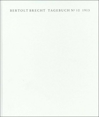 Tagebuch Nr.10, 1913, 2 Bde.