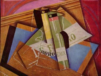 Juan Gris - Stilleben mit Bordeuauxflasche - 500 Teile (Puzzle)