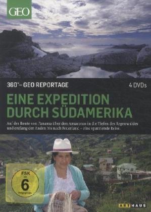 Eine Expedition durch Südamerika, 4 DVDs