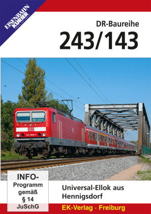Die DR-Baureihe 243/143 im Wandel der Zeit, 1 DVD