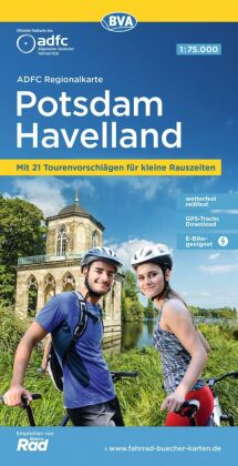 BVA ADFC Regionalkarte Potsdam Havelland 1:75.000
