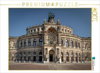 CALVENDO Puzzle Semperoper Dresden | 1000 Teile Lege-Größe 64x48cm Foto-Puzzle für glückliche Stunde