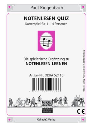 Notenlesen Quiz (Kartenspiel)