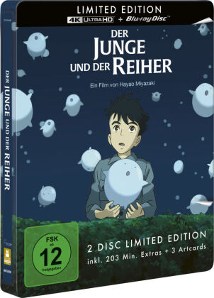 Der Junge und der Reiher, 1 4K UHD-Blu-ray + 1 Blu ray (Limited Steelbook)
