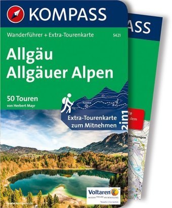 Kompass Wanderführer Allgäu, Allgäuer Alpen, m. 1 Karte