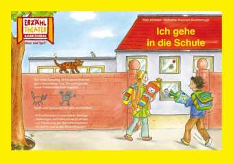 Ich gehe in die Schule / Kamishibai Bildkarten