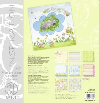 URSUS Premium Glitter Collection "Frühling"