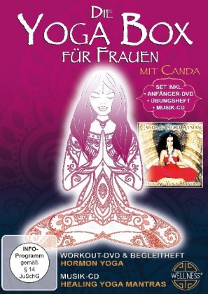 Die Yoga Box für Frauen, 1 DVD + 1 Audio-CD