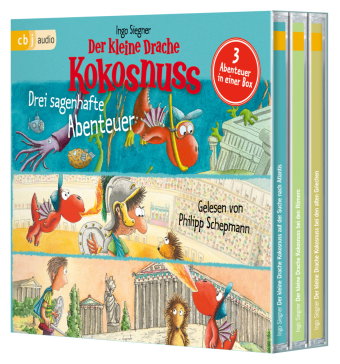 Der kleine Drache Kokosnuss - Drei sagenhafte Abenteuer, 3 Audio-CD