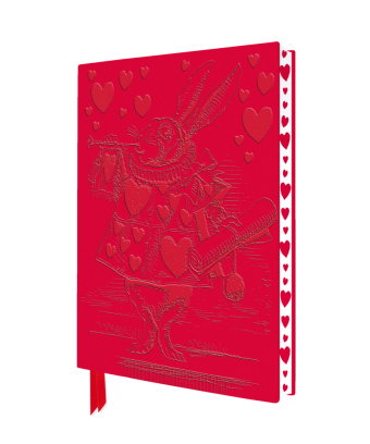 Exquisit Premium Notizbuch DIN A5: Alice im Wunderland - Weißer Hase