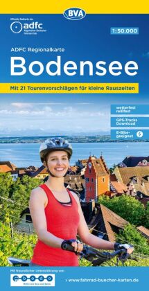BVA ADFC Regionalkarte Bodensee 1:50.000