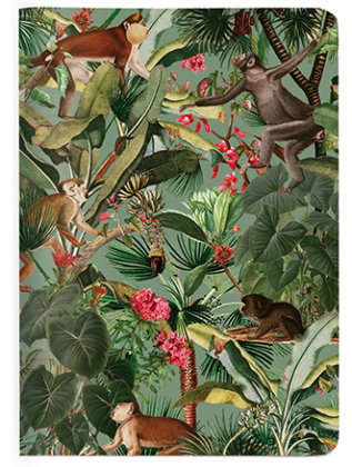 Heft A6 kariert, Affe.2034725