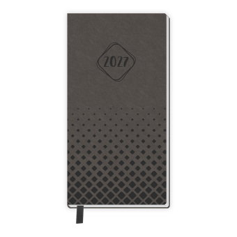 TRÖTSCH - Taschenterminer Soft Touch Anthrazit 2027