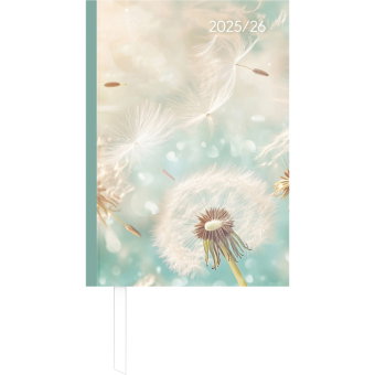 Alpha Edition - Campustimer Blowballs A6 2025/2026 - Semesterplaner A6 (ca. 10,5×14,8 cm) - Studente