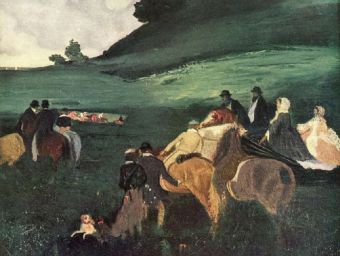 Edgar Germain Hilaire Degas - Reiter in einer Landschaft - 500 Teile (Puzzle)