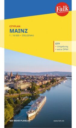 Falk Cityplan Mainz 1:16.000