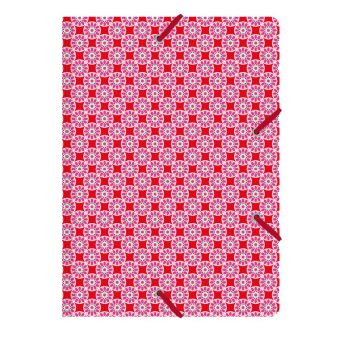 Sammelmappe de Luxe A4, Kachel rosa