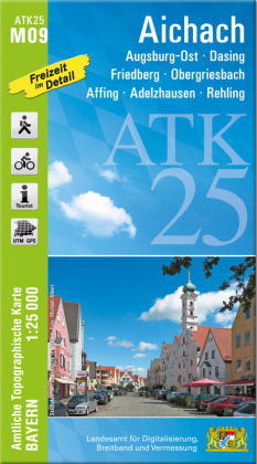 Aichach (Amtliche Topographische Karte 1:25000)