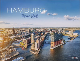 Hamburg Kalender 2024. Reise-Wandkalender mit 12 atemberaubenden Fotografien der Hansestadt. Städte-